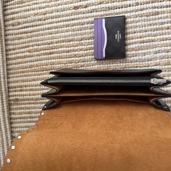 Coach Klare Crossbody Bag, Black Coach Purse - Picture 4 of 9